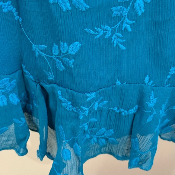 Betsey Johnson Caribbean Sea Mini Loose Shift Dress - Picture 8 of 14